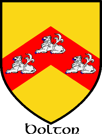 BOLTON family crest