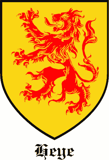 HEYE family crest