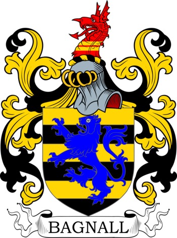 BAGNALL family crest