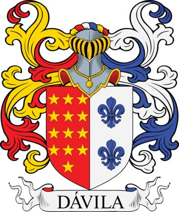 DAVILA family crest